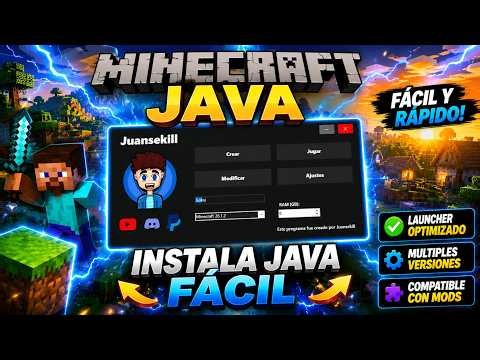 Cómo Instalar Minecraft Java en PC 🔥 Sin Launchers Externos | Windows 10/11