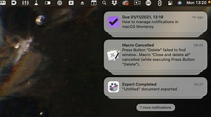 How to manage notifications in macOS Monterey | AppleInsider