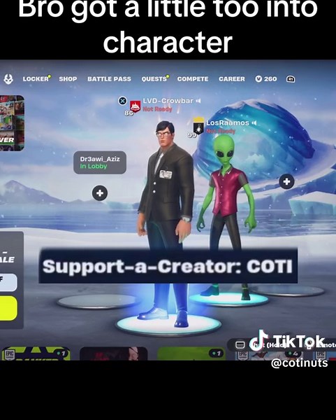 Invader Zim Collaboration with Fortnite Characters