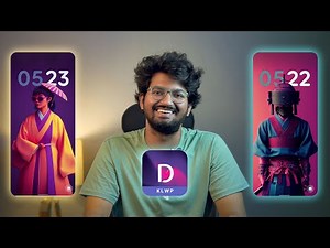 A complete tutorial video of Depth Wall for KLWP | UI in KLWP | ios in KLWP