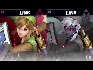 Link vs Dark Link - Super Smash Bros Ultimate - 1080p60fps