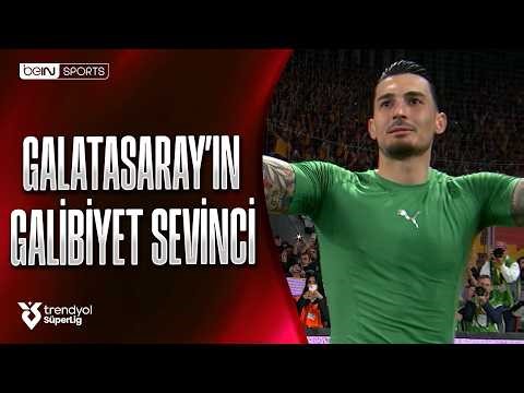 Galatasaray'ın Göztepe Maç Sonu Galibiyet Sevinci | Trendyol Süper Lig