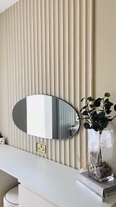 Is your customer looking to create a standout feature wall? Check out how Envi Interiors used our Fluted Wall Panelling to make a statement! On-trend, trade-ready, and easy to fit. 💪 Discover our wall panelling options: hwdn.uk/WallPanellingMouldings | Howdens
