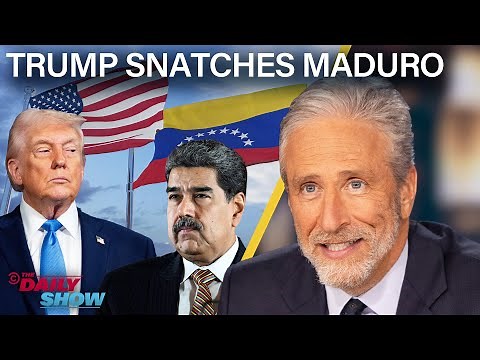 Trump Kidnaps President Maduro, Targets Venezuelan Oil & Ditches "America First" | The Daily Show