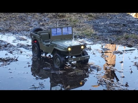 Driving the Temu R/C Jeep