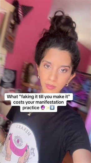 What "faking it till you make it" costs your manifestation practice 🔮✨