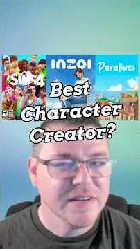 The Sims 4 vs inZOI vs Paralives - Part 4: Character Creator