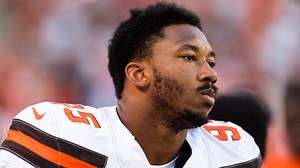 Myles Garrett Tweets Video Of Alleged Punch-Throwing Assailant Fleeing The Scene