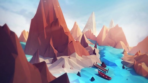 【C4D要跪着学系列】快速创建LowPoly（低多边形场景）合集