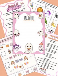 Halloween Activity Bundle