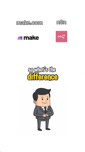 Make.com vs n8n Explained for Beginners (AI for Dummies)