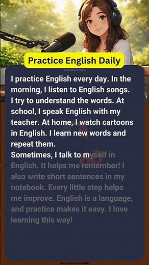 Practice English Daily | English Reading and Listening Practice #easyenglish #englishforbeginners