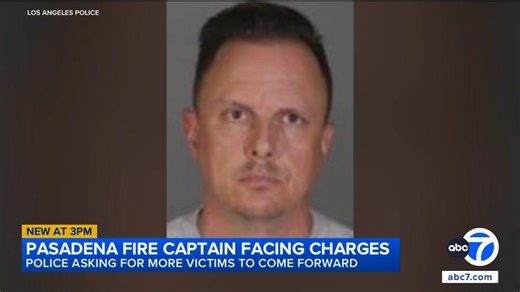 Pasadena fire captain charged with 9 counts of child molestation