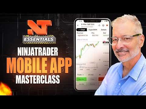 NinjaTrader Mobile App Tutorial (Beginner to Pro)