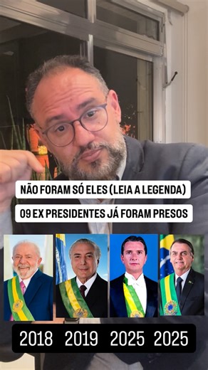 Kleysller Willon on Instagram: "Estes foram os presidentes e ex-presidentes brasileiros que já foram presos na história: 🇧🇷 Hermes da Fonseca 🔹 Presidente de 1910 a 1914 🔹 Preso em 1922 🔹 Detido por cerca de 24 horas após contestar as eleições de Artur Bernardes. 🇧🇷 Washington Luís 🔹 Presidente de 1926 a 1930 🔹 Preso em 1930 🔹 Deposto na Revolução de 1930 e levado ao Forte de Copacabana. 🇧🇷 Arthur Bernardes 🔹 Presidente de 1922 a 1926 🔹 Preso em 1930 🔹 Detido após a ascensão de Ge