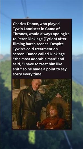 Charles Dance, who played Tywin Lannister