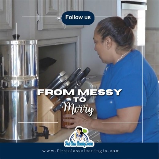 From Messy to Merry 🎄 Let your kitchen shine for the holiday season! A clean and organized cooking space makes celebrations easier, safer, and more enjoyable. We help you keep every corner spotless so you can focus on what truly matters. 🎄 Schedule your cleaning today. #KitchenCleaning #HolidayReady #TexasCleaning #LivingstonTX #FirstClassCleaning #CleanHomeVibes #SeasonCleaning #MerryAndClean | First Class Cleaning Service