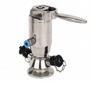 [Hot Item] Aseptic Sanitary Sampling Valve Tri Clamp Pharmaceutical Sampling Valve with Handle Control