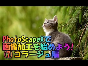 PhotoScapeXで画像加工を始めよう！(7)コラージュ編
