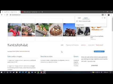 Subir Archivos MP3 a YouTube