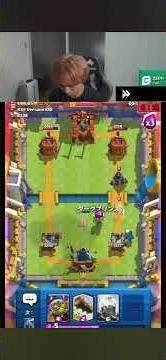 [Clash Royale] An amazing match that brought me to 9th place in the world 🌍 [CLASH ROYALE] #shorts