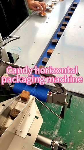 121K views · 823 reactions | candy horizontal packaging machine #packingmachine #bread #candy #sanck #foodfactory #pillowpackagingmachine | Packaging Machinery | Facebook