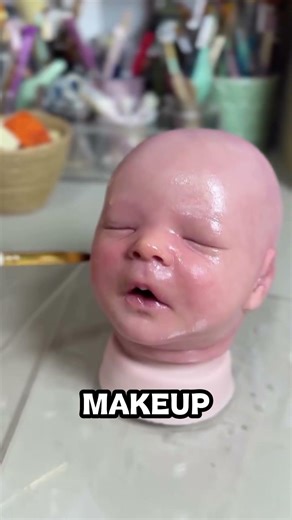 👶🎬 This Baby Gets Makeup to Look Real