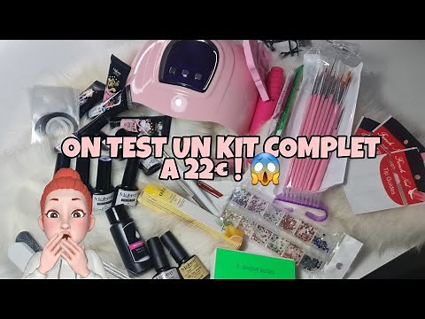JE TEST UN KIT D'ONGLE COMPLET A 22€ ! 😱 | C'est le choc