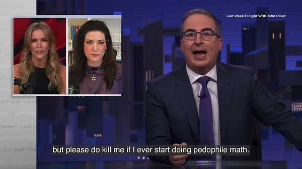 John Oliver slams Megyn Kelly's Jeffrey Epstein 'pedophile math'