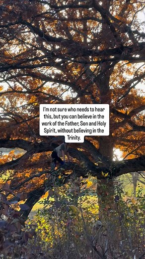 One of the fears I hear expressed when I claim the Trinity is not Biblical, is that I must be throwing out the work of the Holy Spirit, or that I don’t believe in the Holy Spirit. - - This is not the case. All of the verses that people will point to speaking about the Holy Spirit as comforter and advocate and one who bears witness, are all STILL true, even if I don’t believe the Spirit is a “person, co-equal and co-eternal in the triune godhead”. - - Yes, I want to be filled with the Spirit of Y
