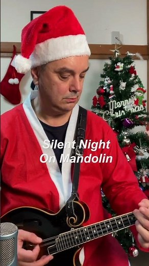 Silent Night on Mandolin #shorts #mandolin #shortsfeed