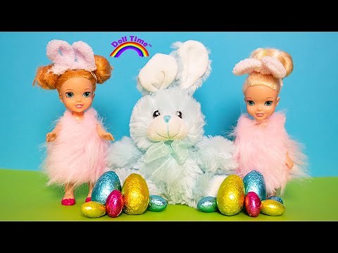 Meeting the Easter Bunny🐰Elsa & Anna Toddlers🎁