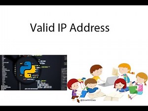 Python : Evaluate valid IP address