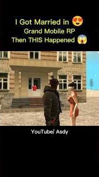 I Got Married in Grand Mobile RP Then THIS Happened