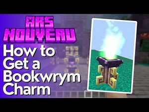 How to get a Bookwyrm Charm in Ars Nouveau