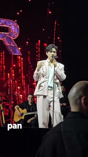 Dimash's greeting Chinese dears！ #dimash #concert