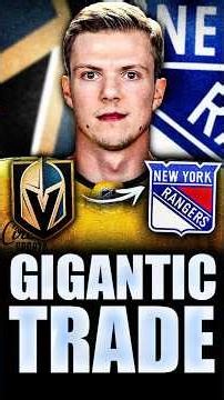 VEGAS GOLDEN KNIGHTS MAKE A GIGANTIC TRADE W/ THE NEW YORK RANGERS: PAVEL DOROFEYEV HUGE EXTENSION