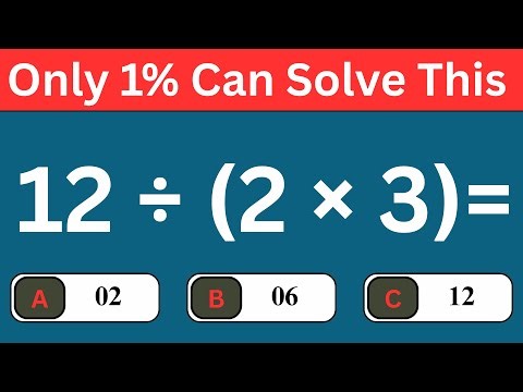 🧠 Basic Math Challenge: 20 Questions to Test Your Brain! | Quiz & IQ
