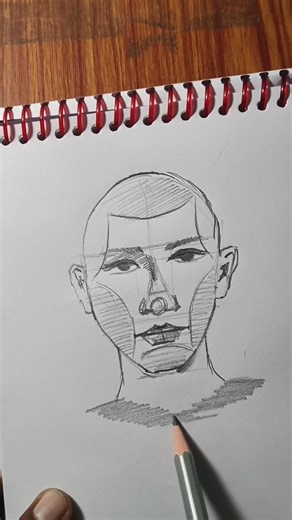 how to draw head shape✨#shorts#drawing #art #sketch