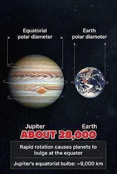A Day on Jupiter Lasts Only 10 Hours: The Solar System's Fastest Rotating Planet Explained