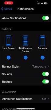 Set up your phone for Servis