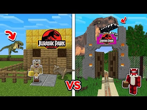 The one who builds the best dinosaur park wins!!
