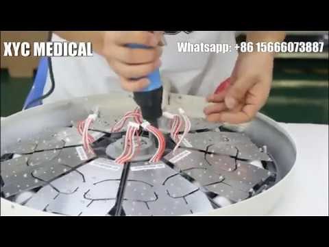 How is operating light produced? - LED surgical light assembly process