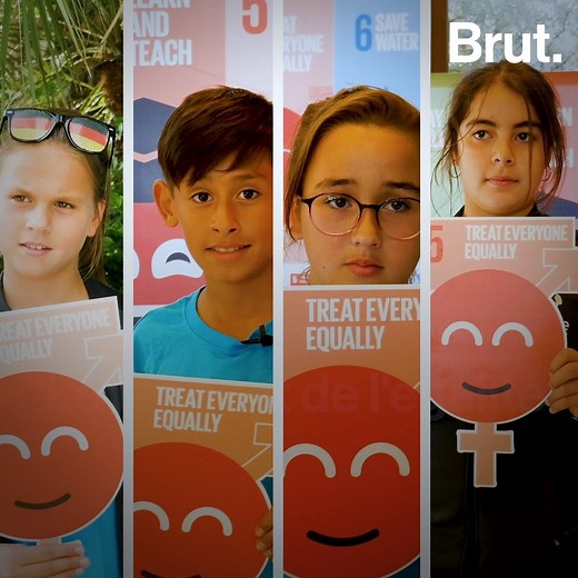 410K views · 2.2K reactions | Lutte contre la pauvreté, accès à l’éducation, respect de l’égalité femmes/hommes... Ils ont entre 10 et 12 ans, viennent de 27 pays et, lors de la Danone Nations Cup ils ont voté pour l’objectif de l’ONU le plus important à leurs yeux. Voici le résultat. | Brut | Facebook