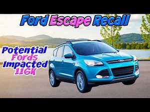 Urgent Ford Recall: Escape Block Heater Can Start a Fire
