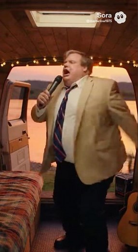 Chris Farley sings Fat Guy in a little coat down by the river. #funnyvideo #funny