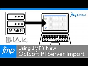 OSISoft Pi Server Import - JMP