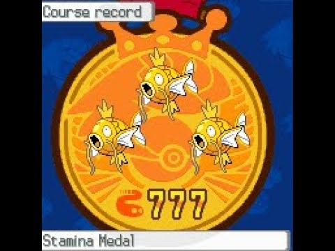 [TAS] Pokemon Heartgold - Pokeathlon Stamina Course Perfect Score