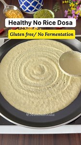 This high-protein dosa is packed with fiber, easy to digest, and perfect for a nutritious meal. #dosa #dosarecipe #glutenfreerecipes #weightlossrecipes #healthyrecipes #facebookreelsviral #viralreelschallenge #mumbaifoodiz #trendingreels | Mumbaifoodiz