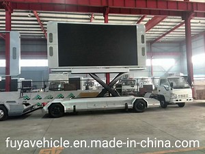 [Hot Item] Mobile Outdoors P10 P8 LED Screen Trailer P6 LED Sign Trailer P4 LED Display Trailer